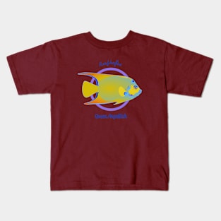 Queen Angelfish Kids T-Shirt